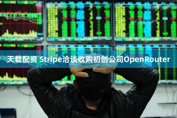 天载配资 Stripe洽谈收购初创公司OpenRouter